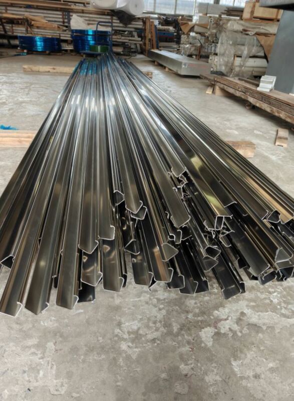 7005 Lega di alluminio 4800MM Lunghezza Profilo di alluminio estruso per perforazione idraulica della piattaforma di trivellazione